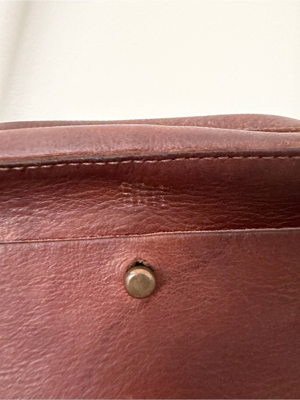 Madewell Brown Leather Crossbody Camera Bag - Picture 9 of 11